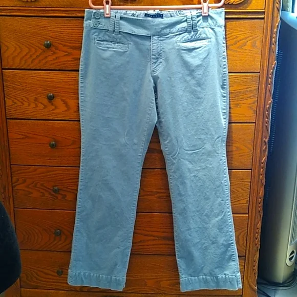 Old Navy Women’s Plush Velour Stretch Pants, light blue color, size 12. - Picture 1 of 4
